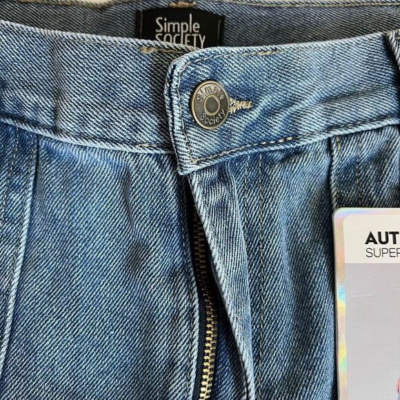 Simple Society Super High Rise Carpenter Jeans, Size 9/29 - Picture 6 of 7